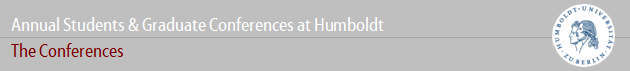 Annual Students Conferences at Humboldt: Conferences